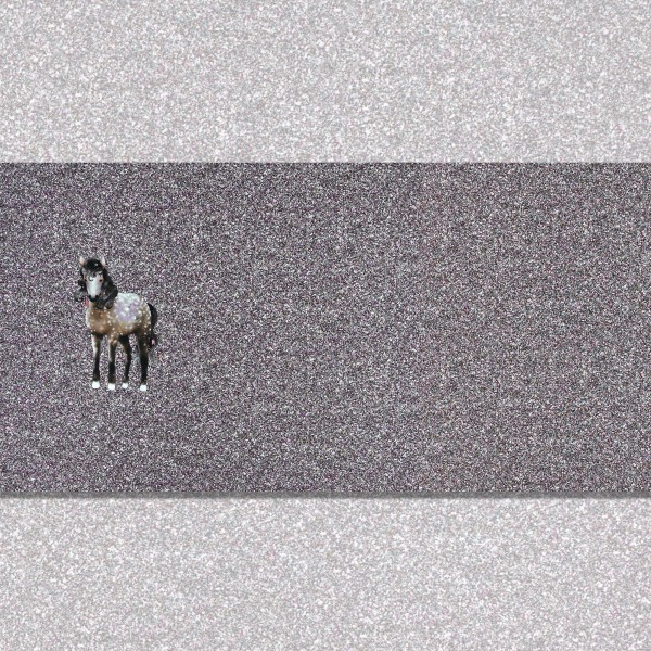 French Terry Panel "Windsong Pony" by From Heart to Needle