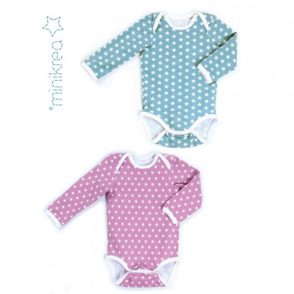 MiniKrea Snitmønster 11411 "Babybody" str 50 - 98 (0 - 3 Years)