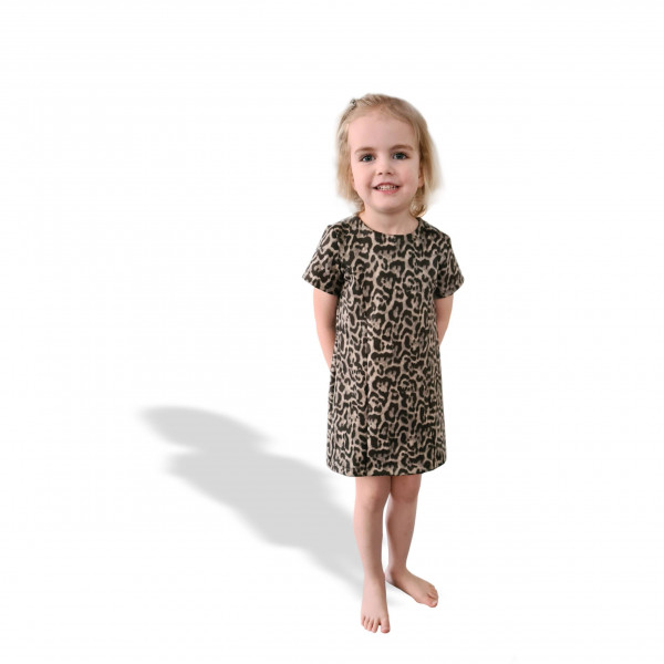Snitmønster "Etui-Kleid" Kids str 74 - 164