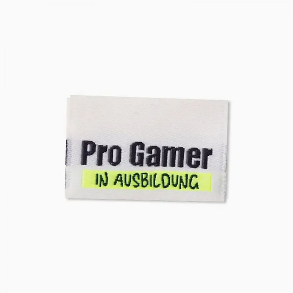 Klapp-Weblabel "Gamer" 26 x 18 mm