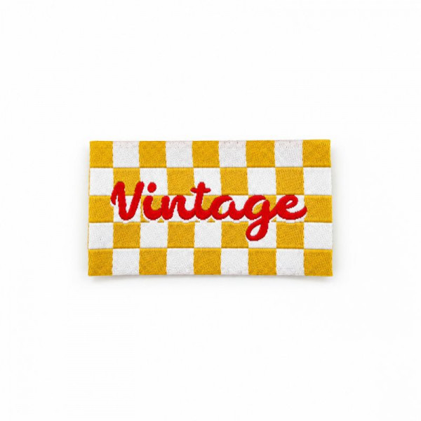 Label "Vintage" 45 x 25 mm