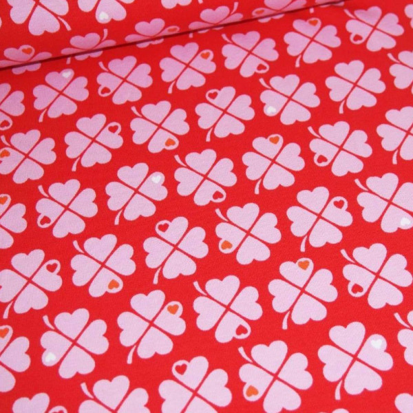 Bomuldsjersey “Klee“ lyserød byGraziela