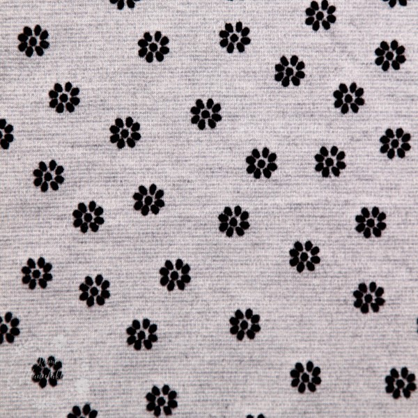 Polyester-Viscose “Blomster 2 sort“