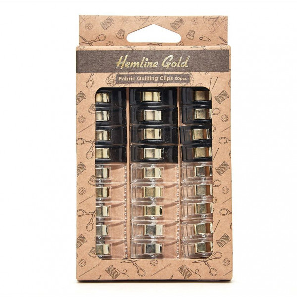 Hemline Gold 30 Nähclips