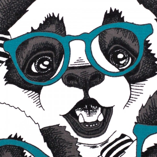 Bomuldsjersey "Vera" Cool Panda
