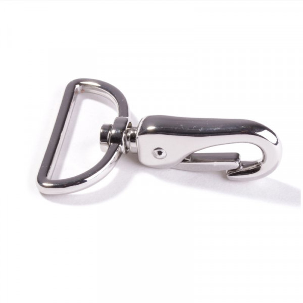 40mm Karabinhage sølv