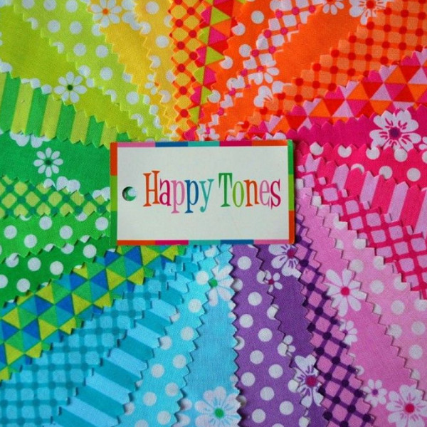 Charm Pack 5`` Square "Happy Tones" by Michael...