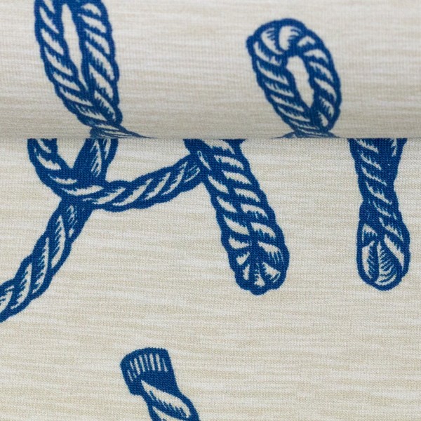 66 cm French Terry-Panel kollektion "Ahoi" eller "Moin"