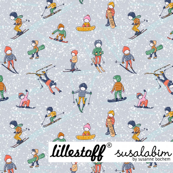 BIO-French Terry “Wichtelwintersport“ by susalabim