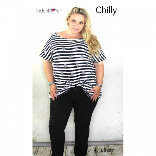 Snitmønster Shirt “Chilly“ Dame str. 32 - 58