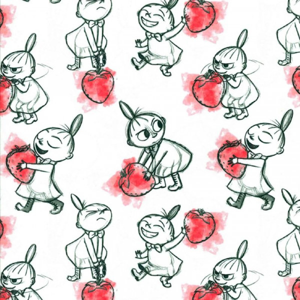 Bomuldsjersey "Moomin" 104