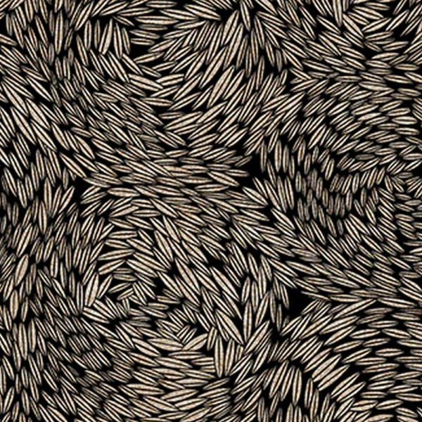 Blanding af hør og bomuld "Rhythm & Leaves"...