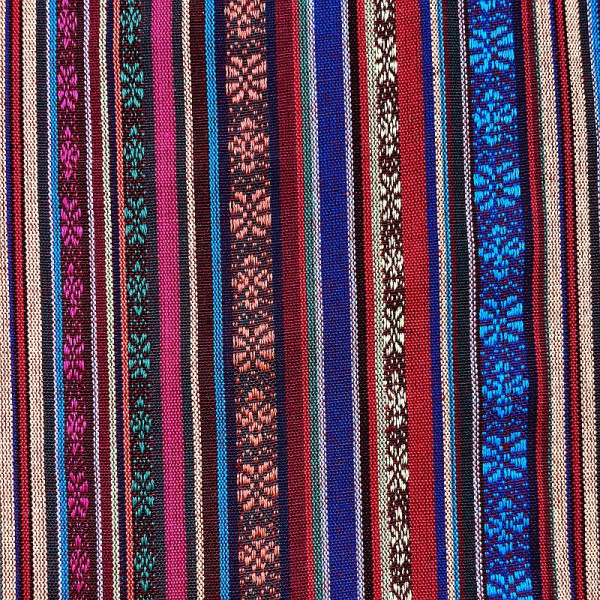 Dekostof "Mexico" rød-lilla