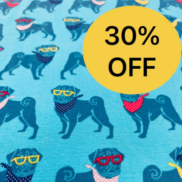 Bomuldsjersey "Theo" Cool Dog