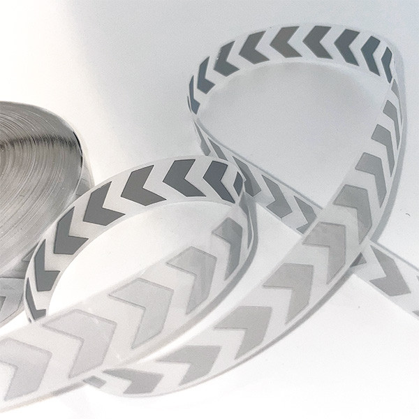 15mm Refleks-Bånd Iron-on "Pil"