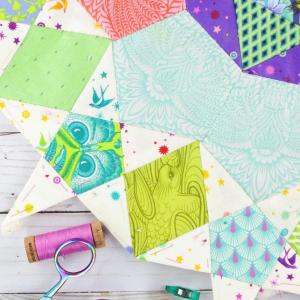Paper Pieces 6 point star (100 stk)