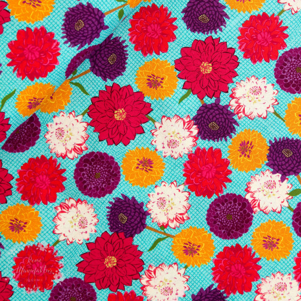 Bomuld "Wild about Flowers" 20-044