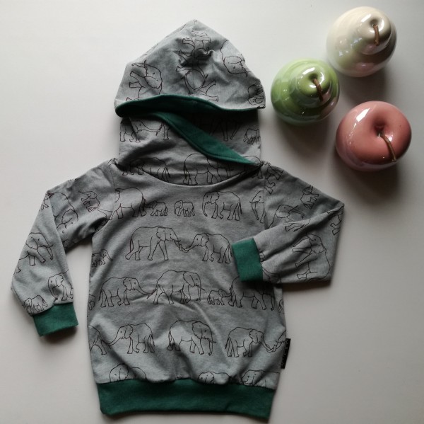 Kids Hoddie “Elefantparade“ str 92