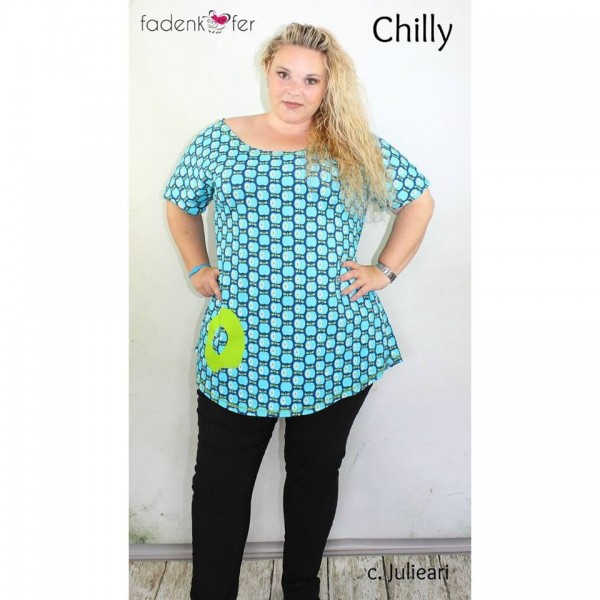 Snitmønster Shirt “Chilly“ Dame str. 32 - 58