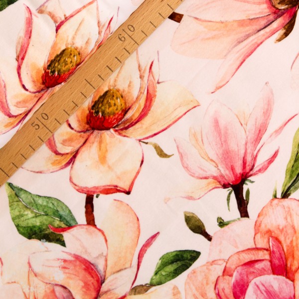 Bomuldsjersey "Magnolia"