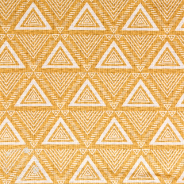 Bomuld "Living in the Wild"- triangle geo honey