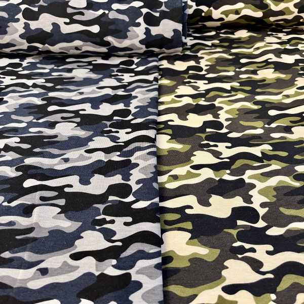 Bomuldsjersey kollektion "Camouflage"