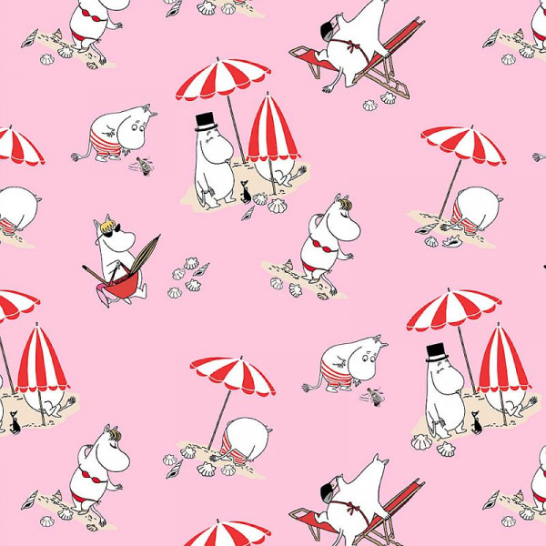 Bomuldsjersey "Moomin" 136-2