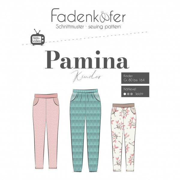 Papierschnittmuster "Pamina" Kinder Gr. 80 - 164