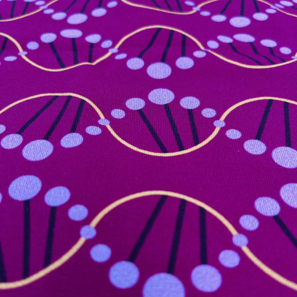 50cm Bomuldsjersey "Liike" pink