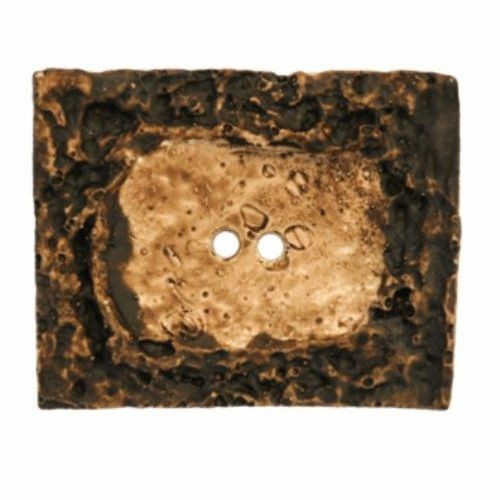 2-hul-polyester-knap "Brick" (53 mm)