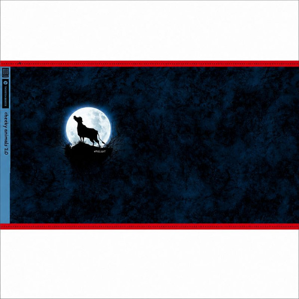 90cm French Terry Panel "Moolight" von Thorsten Berger