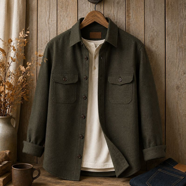 Fanell "Hudson melange" green 1763