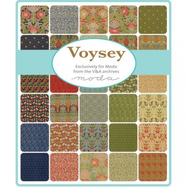 Fat Quarter Bundle “Voysey“ fra moda