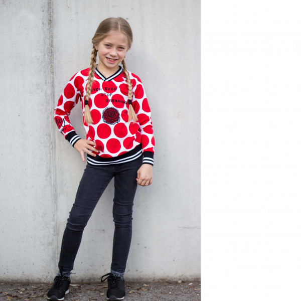 Snitmønster Sweater "Vicky" Kids str 74 - 164