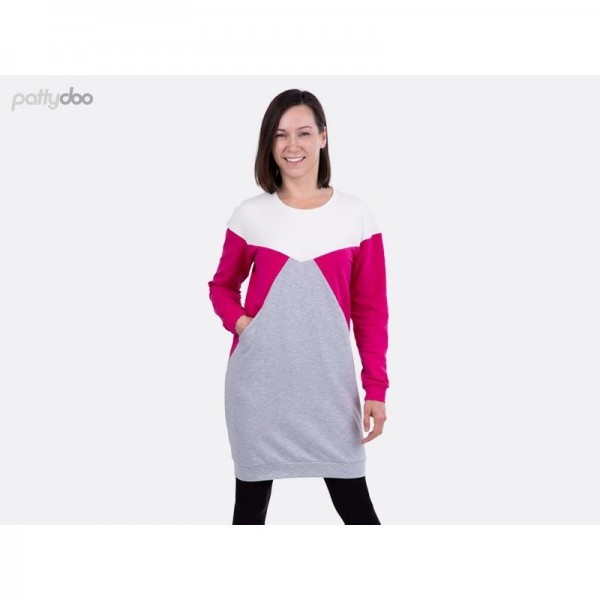 Snitmønster Dame-Pullover "Zoey" str 32 - 54 by pattydoo