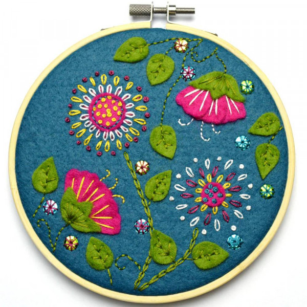Stickpackung "Tropical Flowers" von Corinne Lapierre