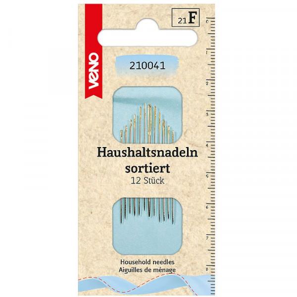 Goldöhr-Haushaltsnadeln