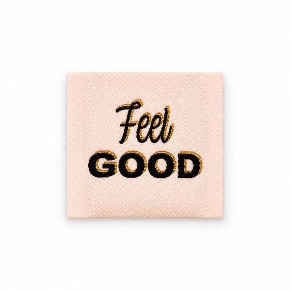 Label "Feel Good" 35 x 35 mm