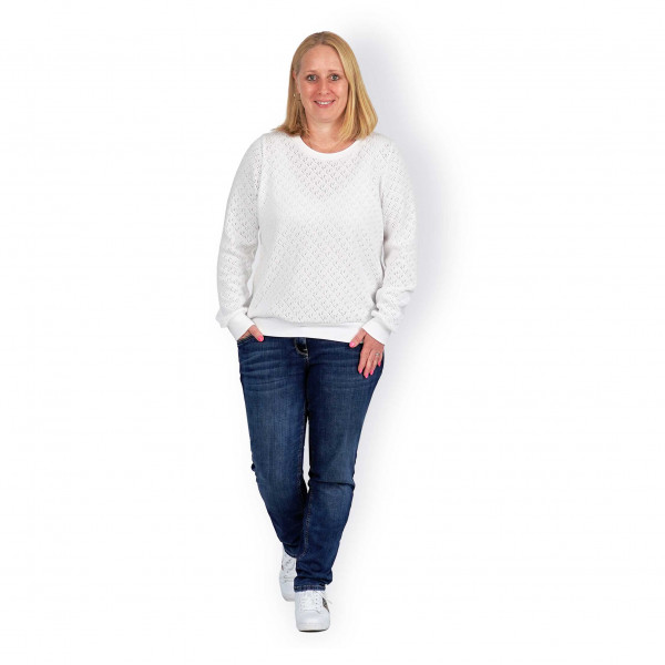 Snitmønster Dame-Trøje "Basic-Pullover" str 32 - 58