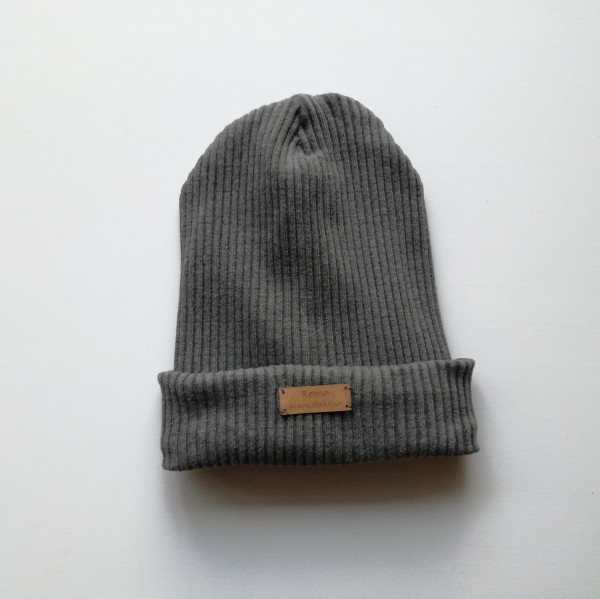Hipster Beanie grå voksen