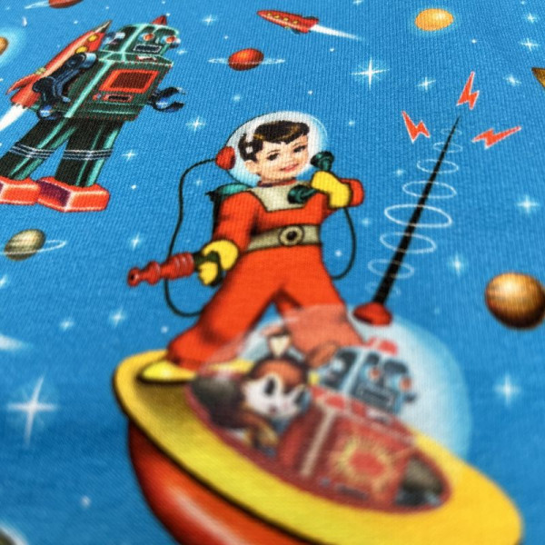 50 cm French Terry “Space Kids“