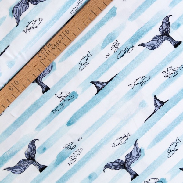 Bomulds-Jersey "Ocean Adventure"