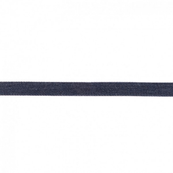 15 mm Flad Snør dark Denim