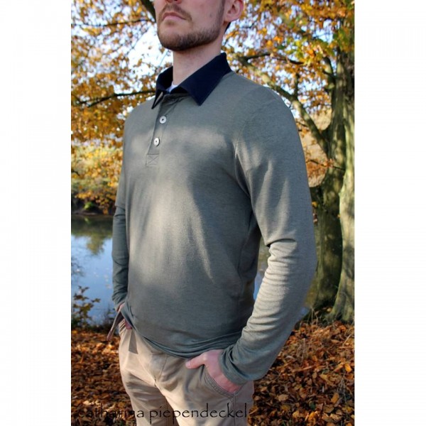 Snitmønster Farbenmix “Monsieur Polo“ str S - XXXL