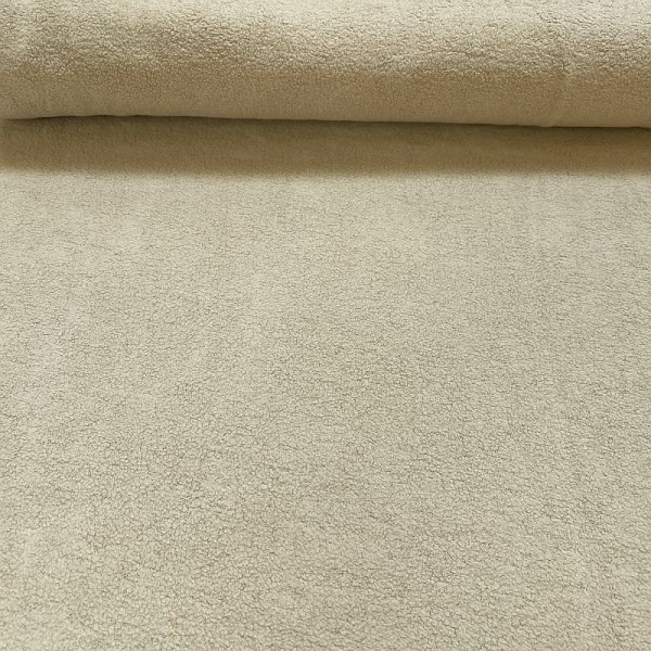 Baumwoll-Fleece natur
