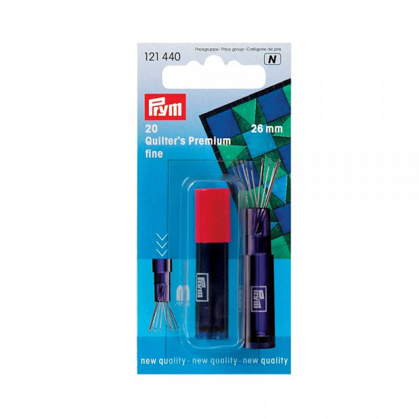 20 Prym-quiltnåle »Quilters Premium fine«
