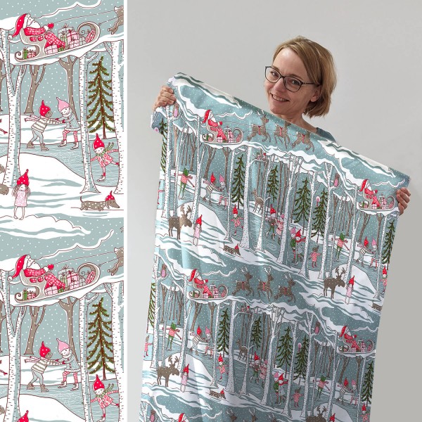 Bio-Jersey “Wichtelwinter NEU" fra susalabim