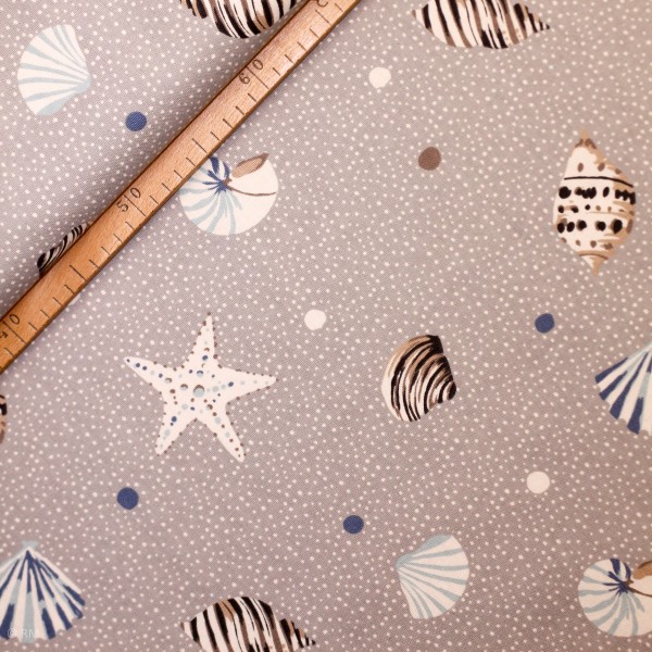 Dekostof "Seashells" mist