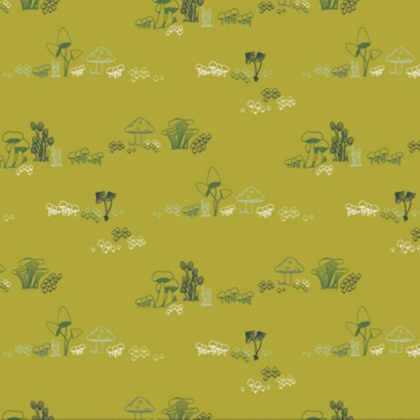 Bomuld "Dew & Moss" DWM-45610 fra Art Gallery Fabrics