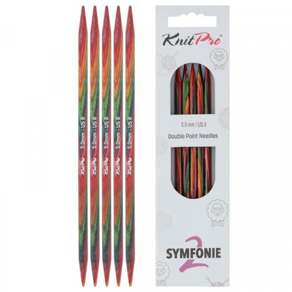 5,0 mm Strømpepinde (20 cm) KnitPro